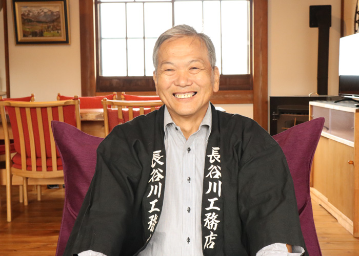 長谷川 一良さんの正面写真